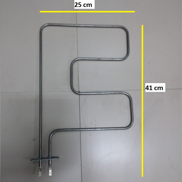 RESISTENZA da 800 Watt PER FORNO ELETTRICO MISURE: BASE 25 cm X ALTEZZA 41 cm