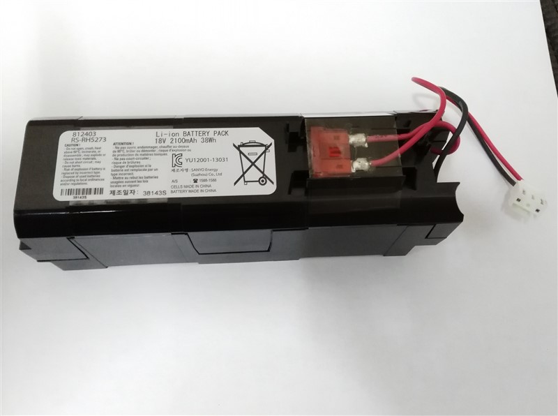 BATTERIA PER SCOPA ELETTRICA ROWENTA AIR FORCE RH8857 RH8812 RH8813 RH8819  - Tecnica 2C - Castiglione