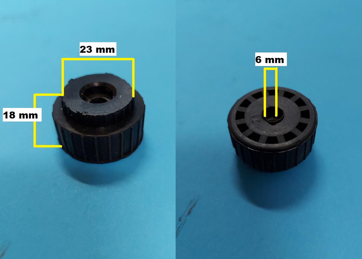 CUSCINETTO BOCCOLA VENTOLA TANGENZIALE CLIMATIZZATORE WHIRLPOOL art.481252088107