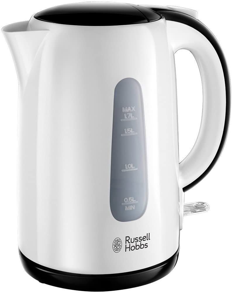 Russell Hobbs My Breakfast Bollitore, 2200 W, 7 Tazze, Plastica, Bianco