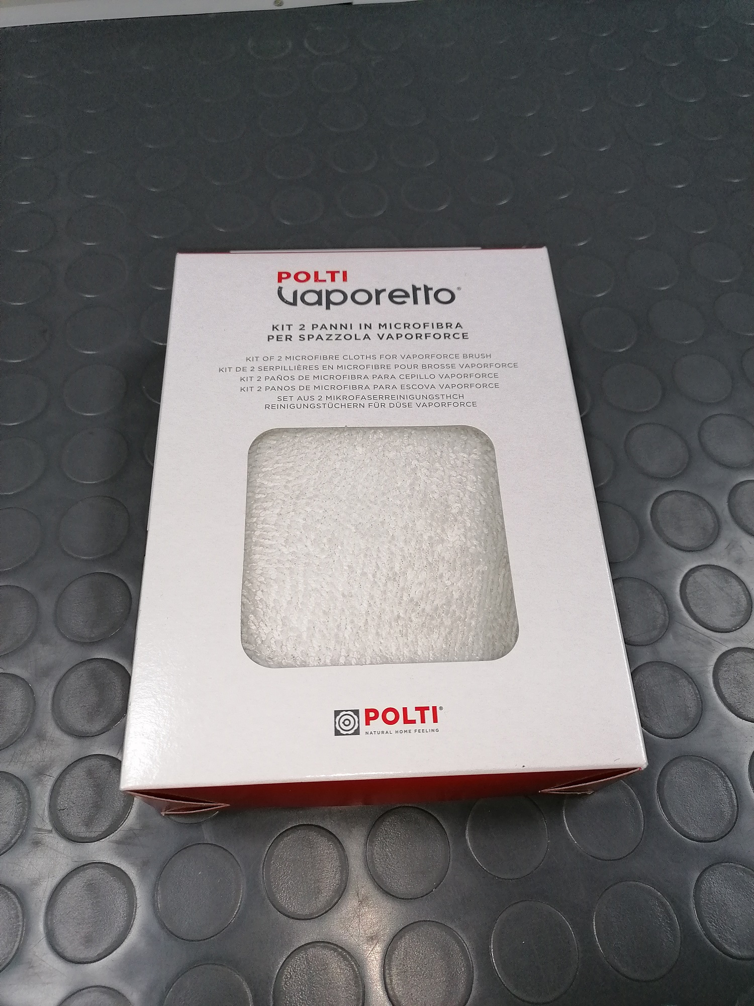 POLTI KIT DA 2 PANNI IN MICROFIBRA PER VAPORETTO SMART 35 40 100 SV400  SV420 MOP - Tecnica 2C - Castiglione