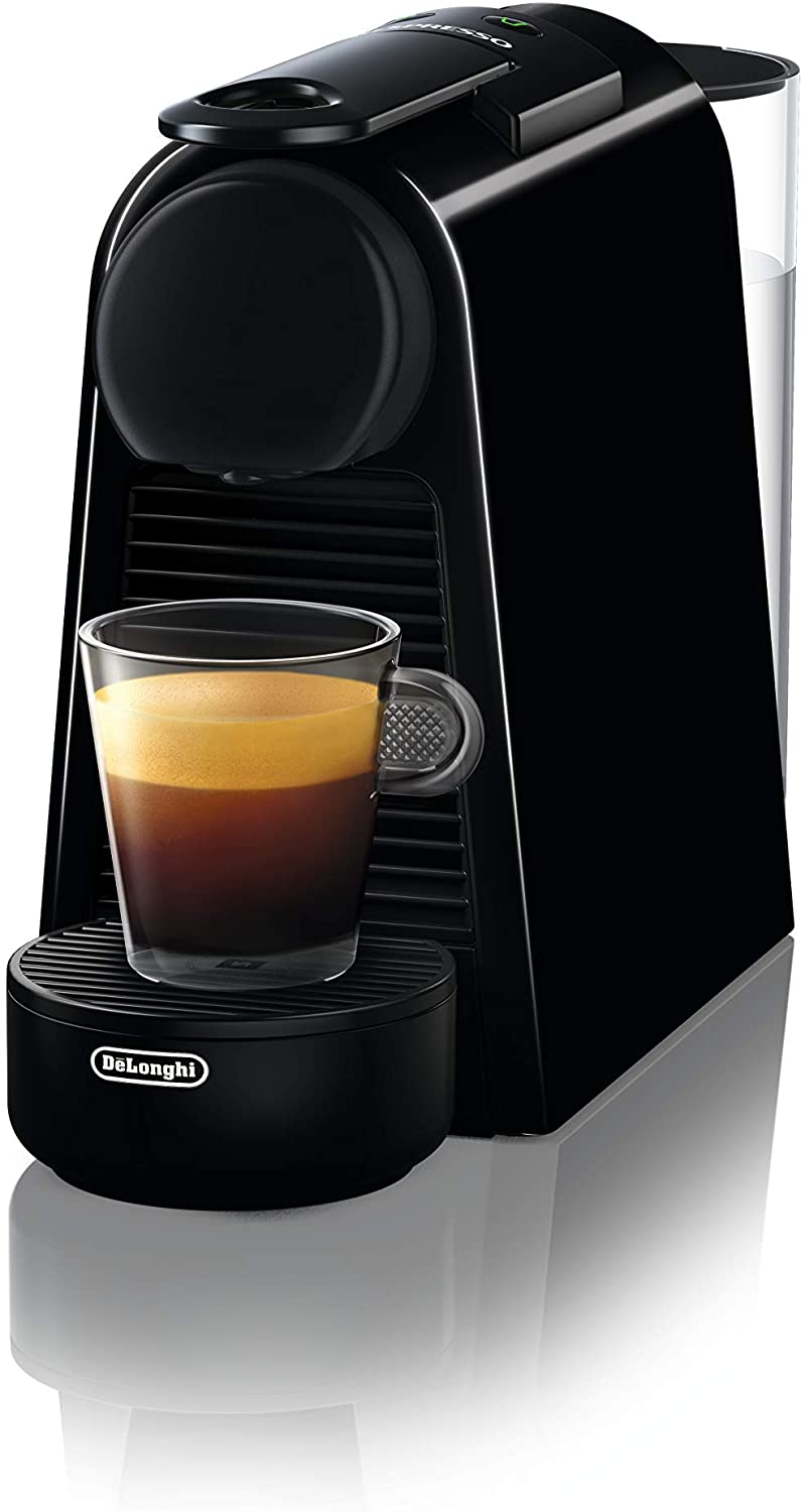 De´ Longhi En85.B Macchine per Il caffè a Sistema Nespresso Essenza, 1370 W, 0.6 milliliters, Plastica, Nero