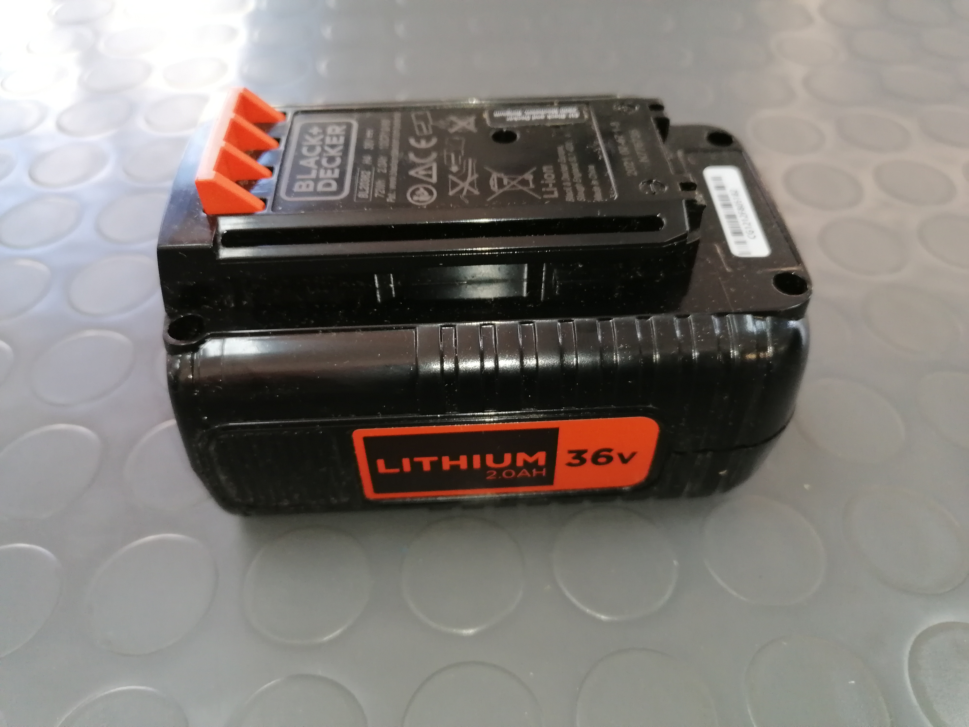 BLACK+DECKER BATTERIA 36V - 2.0AH - 72WH PER SCOPA POWER SERIES EXTREME BHFEV362D