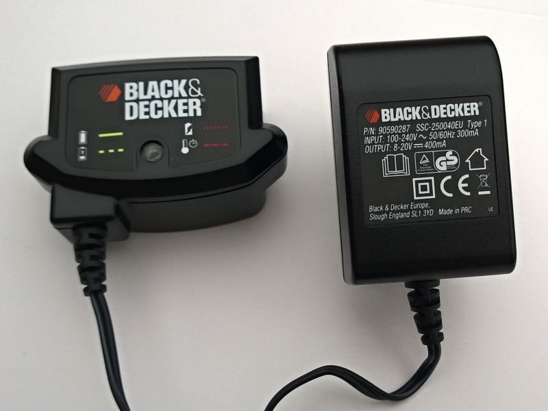 BLACK+DECKER CARICABATTERIE PER SCOPA POWERSERIES EXTREME BHFEV182CP BHFEV1825CP