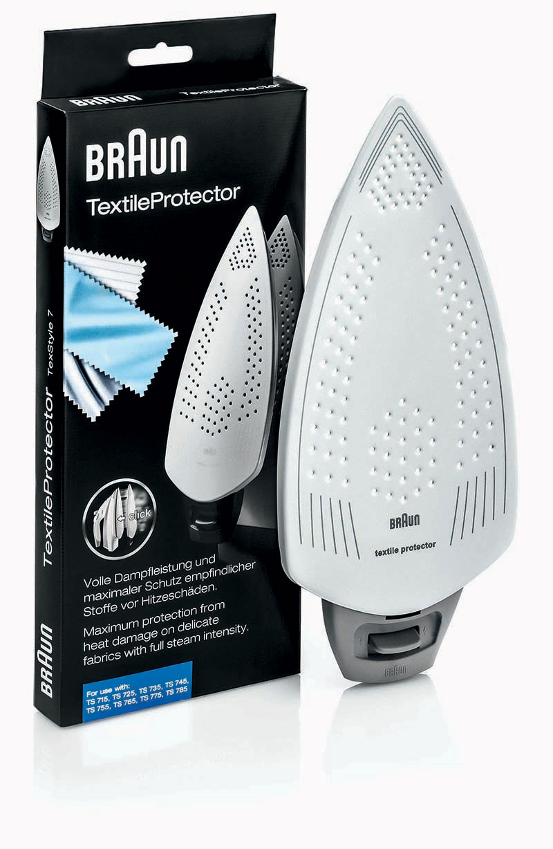 BRAUN PIASTRA Textile Protector PER FERRO DA STIRO TexStyle 7 TS715 4661 TS725