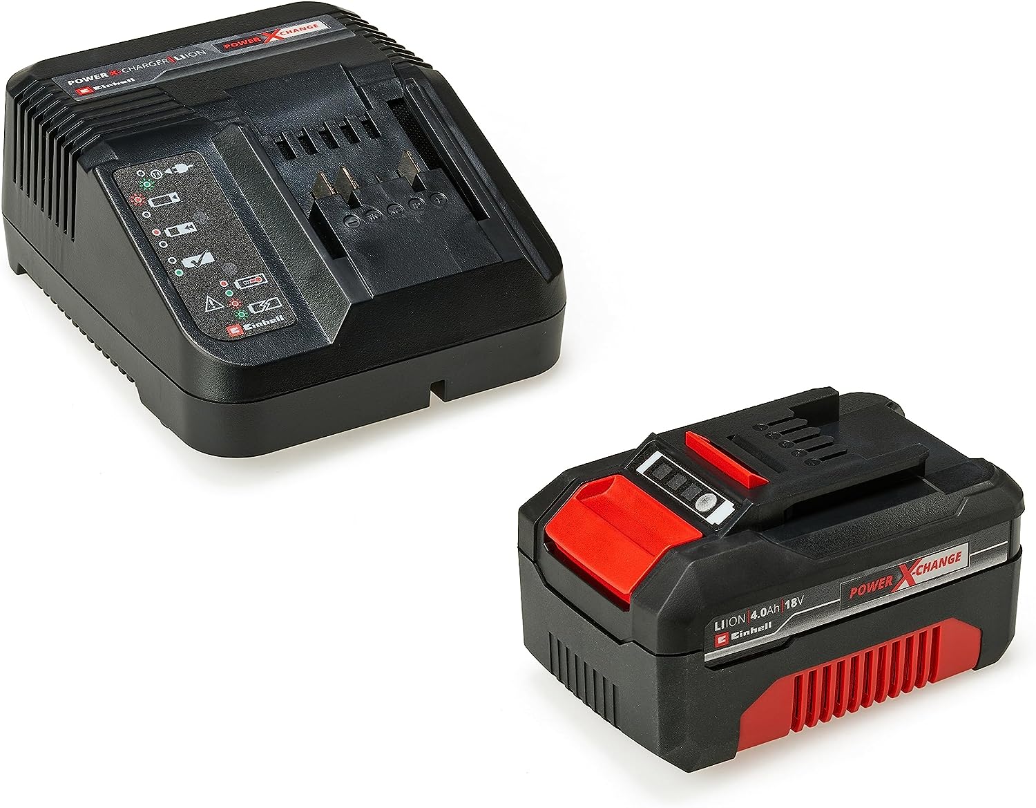 Einhell 4512042 Starter Kit 4,0 Ah con batteria e caricabatterie Power X-Change,