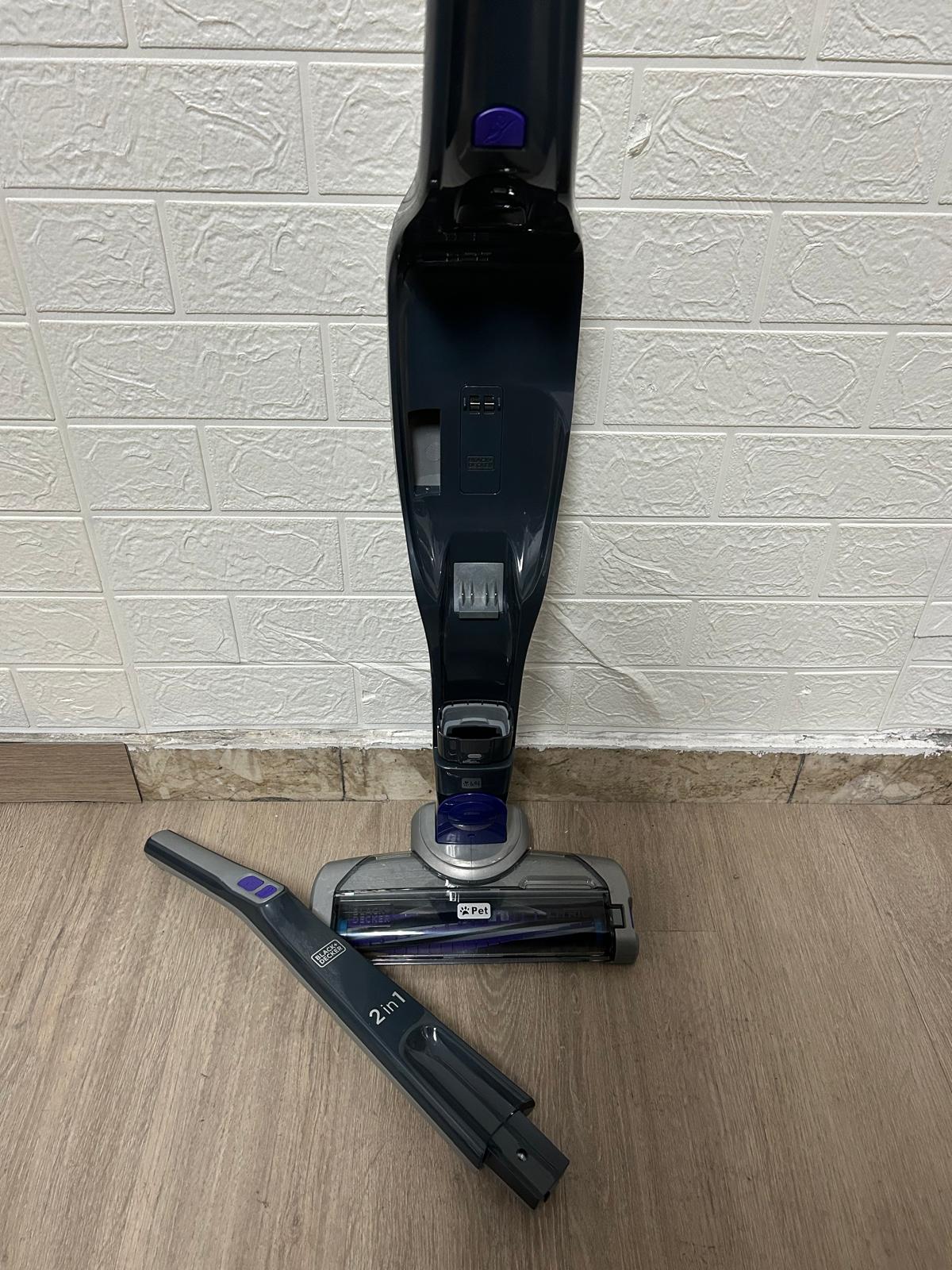 BLACK&DECKER CORPO INFERIORE COMPLETO DI SPAZZOLA ROTANTE E MANICO PER SVJ520BFS