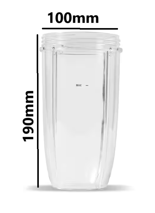 NUTRIBULLET TAZZA ALTA DA 900ml PER FRULLATORE PRO NB505 NB606 NB904 AS00002893