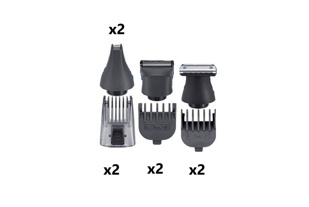 REMINGTON set testine e pettini per Rasoio Elettrico Multiuso G2 PG2000 PG3000