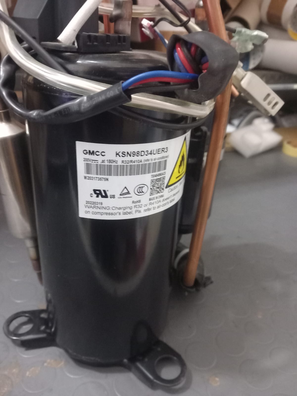 GMCC compressore R32/R410A per climatizzatore unit esterna KSN98D34UER3