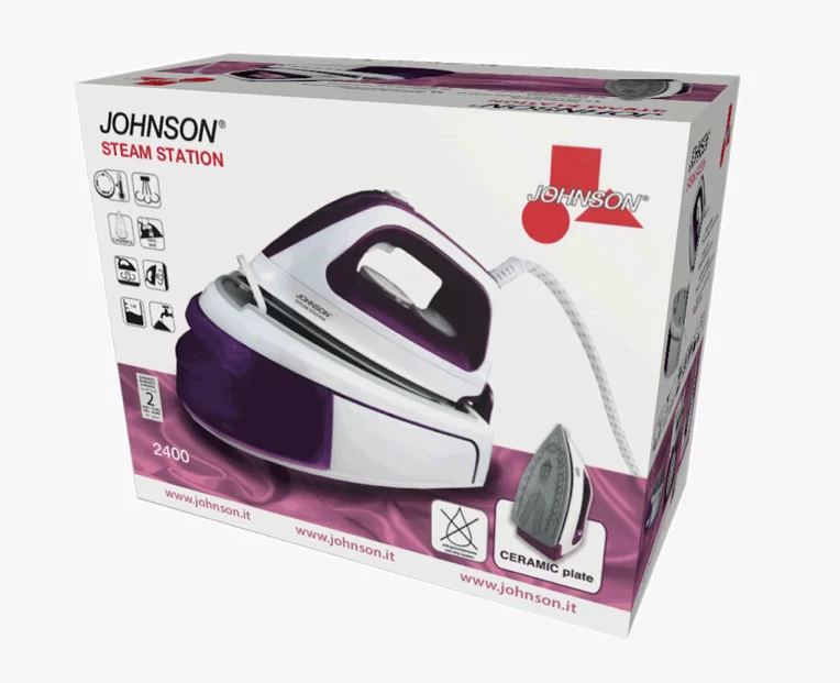 JOHNSON ferro da stiro a caldaia da 2400w modello STEAM STATION capacit 1,2L