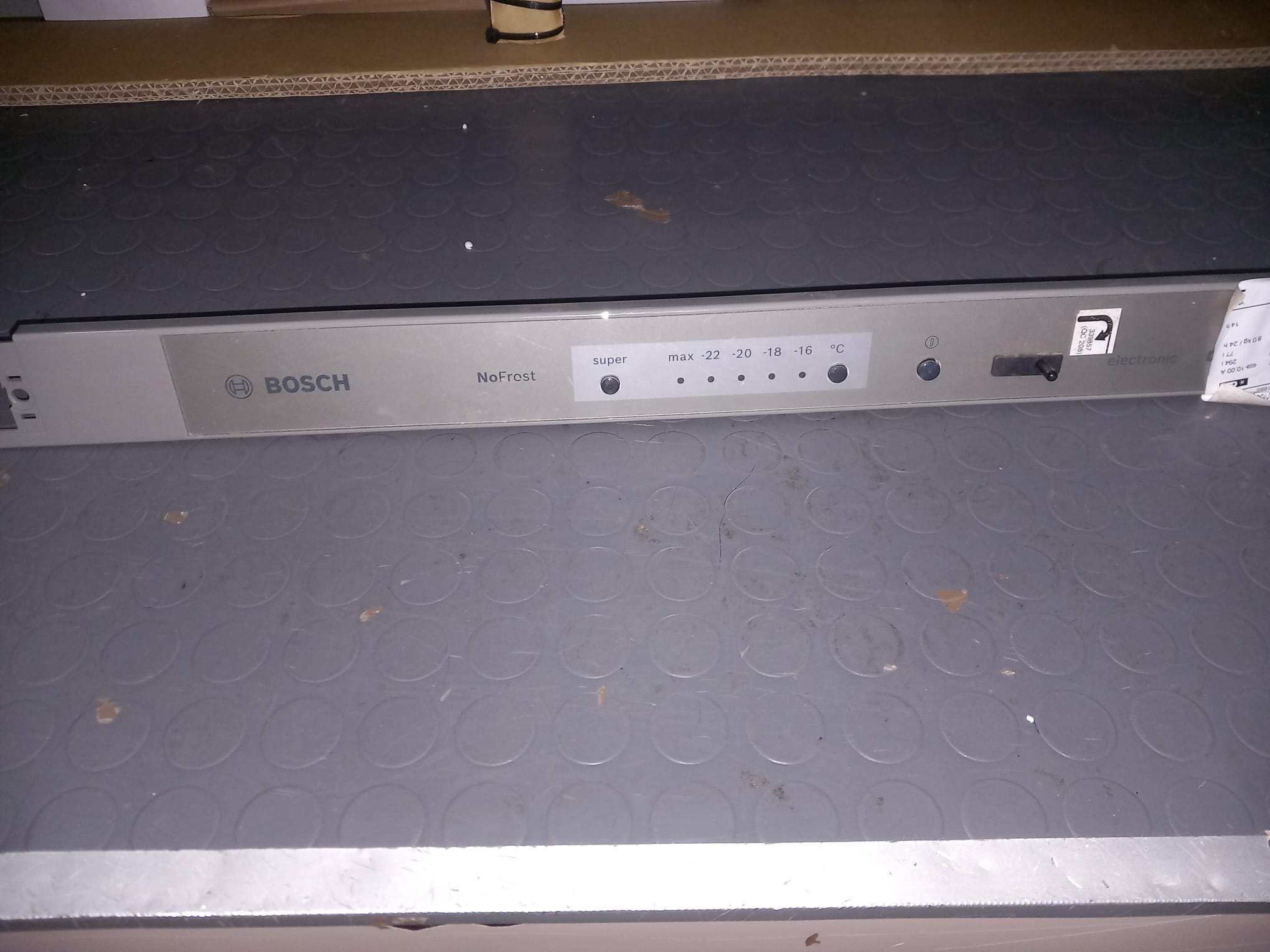 BOSCH cruscotto scheda comandi temperatura per frigorifero KDN46VL20/89 11012544