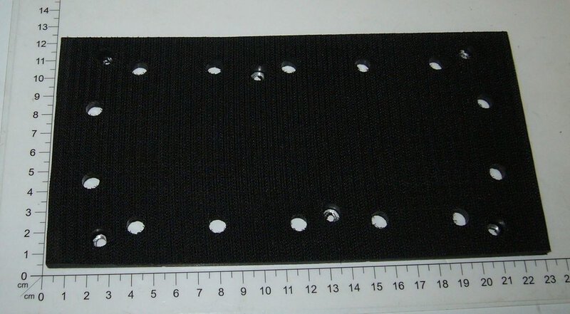 EINHELL pattino plattorello abrasivo rettangolare per levigatrice RT-OS 30 