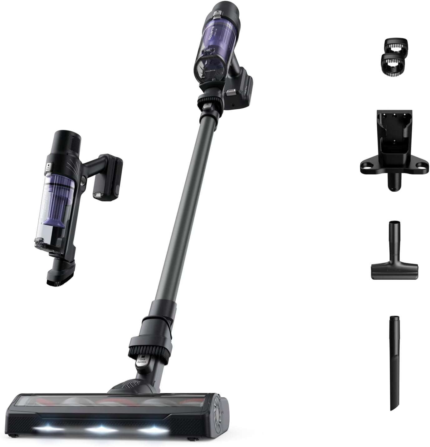 Rowenta X-PERT 7.60, Aspirapolvere Senza Fili da 140 W, Ultraleggero, Batteria a