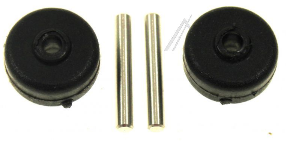 ROWENTA COPPIA RUOTE SPAZZOLA PER SCOPA ASPIRAPOLVERE X-FORCE FLEX 8.60 RH9690