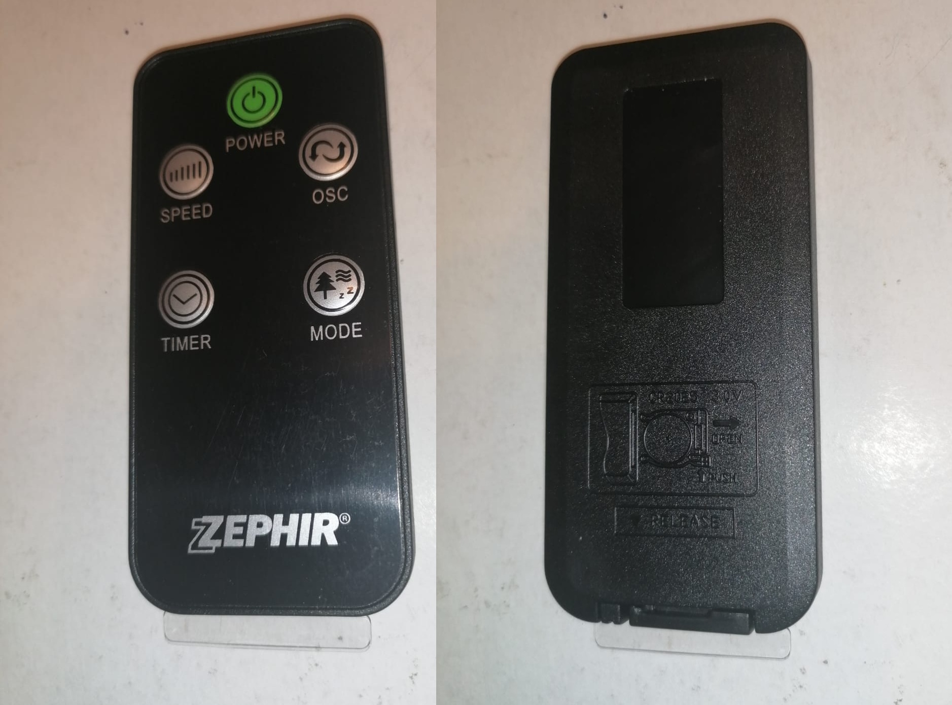 Zephir Telecomando per Ventilatore a Torretta modello PH82TS 