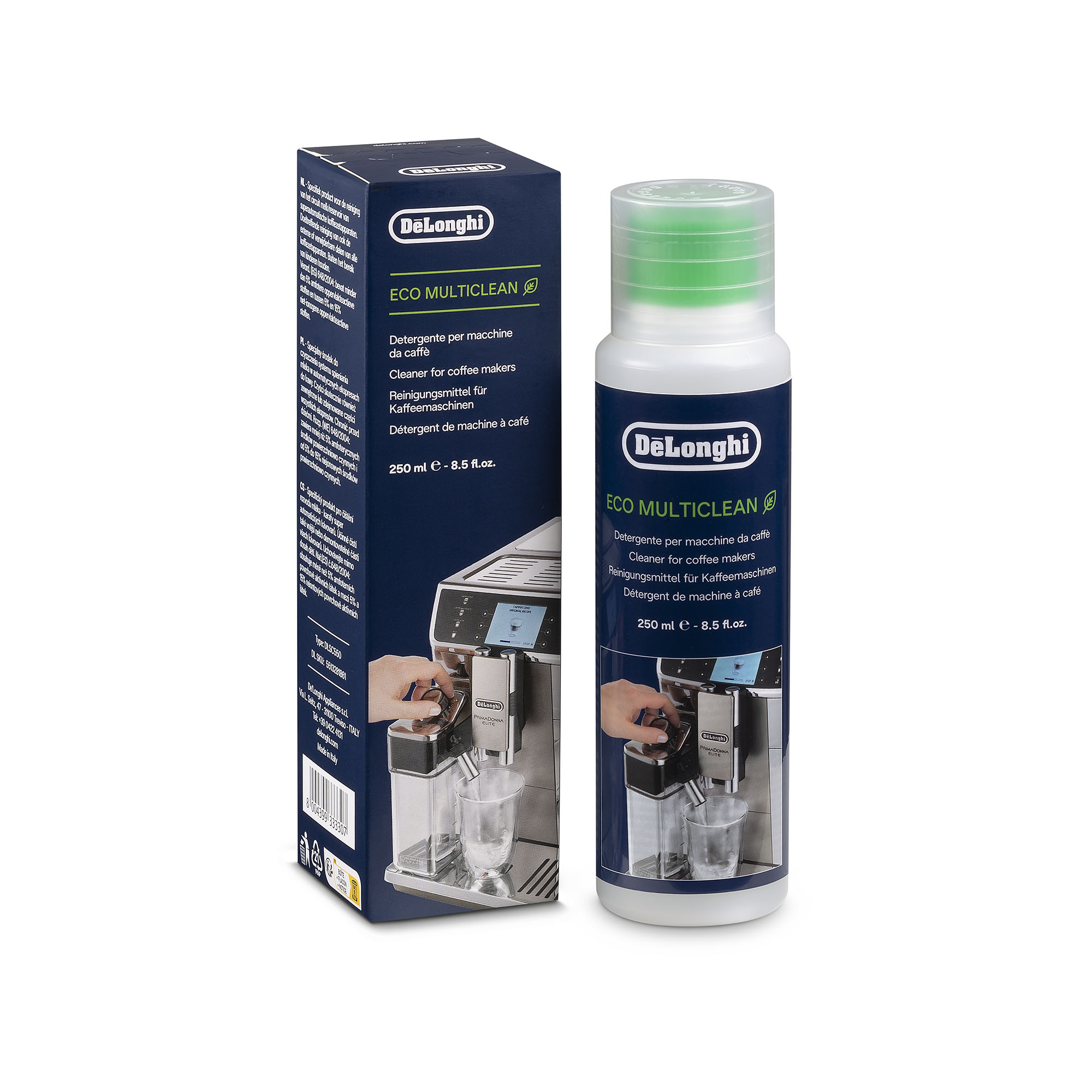 Delonghi Eco MultiClean 250ml pulizia caraffa latte macchina caff automatiche 