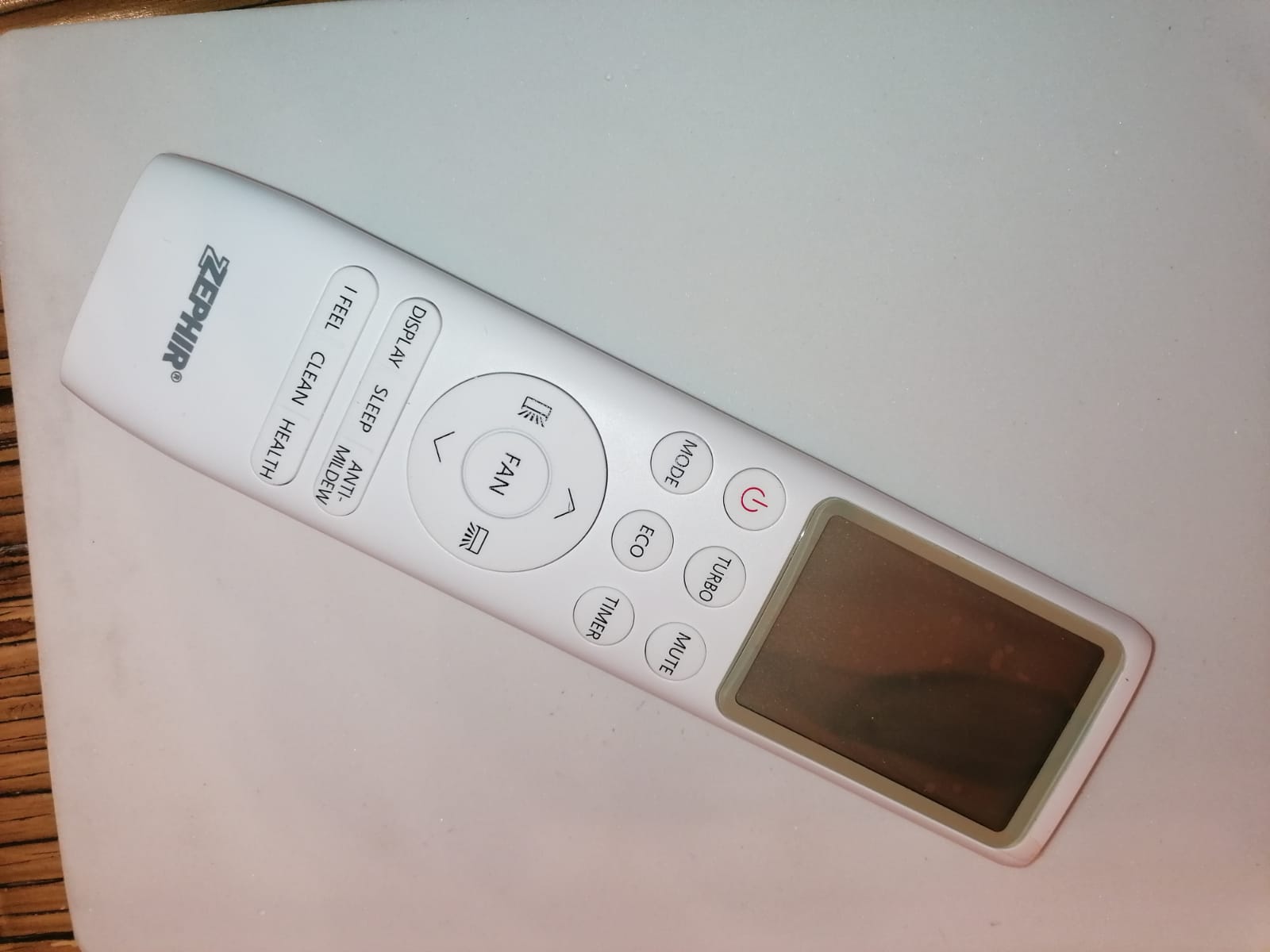 ZEPHIR telecomando per climatizzatore modello ZTQ9000