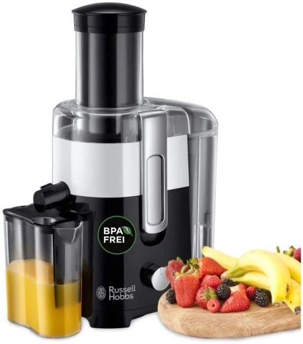 Russell Hobbs Spremiagrumi Elettrico, Centrifuga Frutta,, 2 Velocit, 550 W, Desire Centrifuga, 24740-56, 750 ml