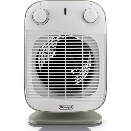 DE LONGHI HFS50B20.GR Interno Verde, Bianco 2000 W Riscaldatore ambiente elettrico con ventilatore