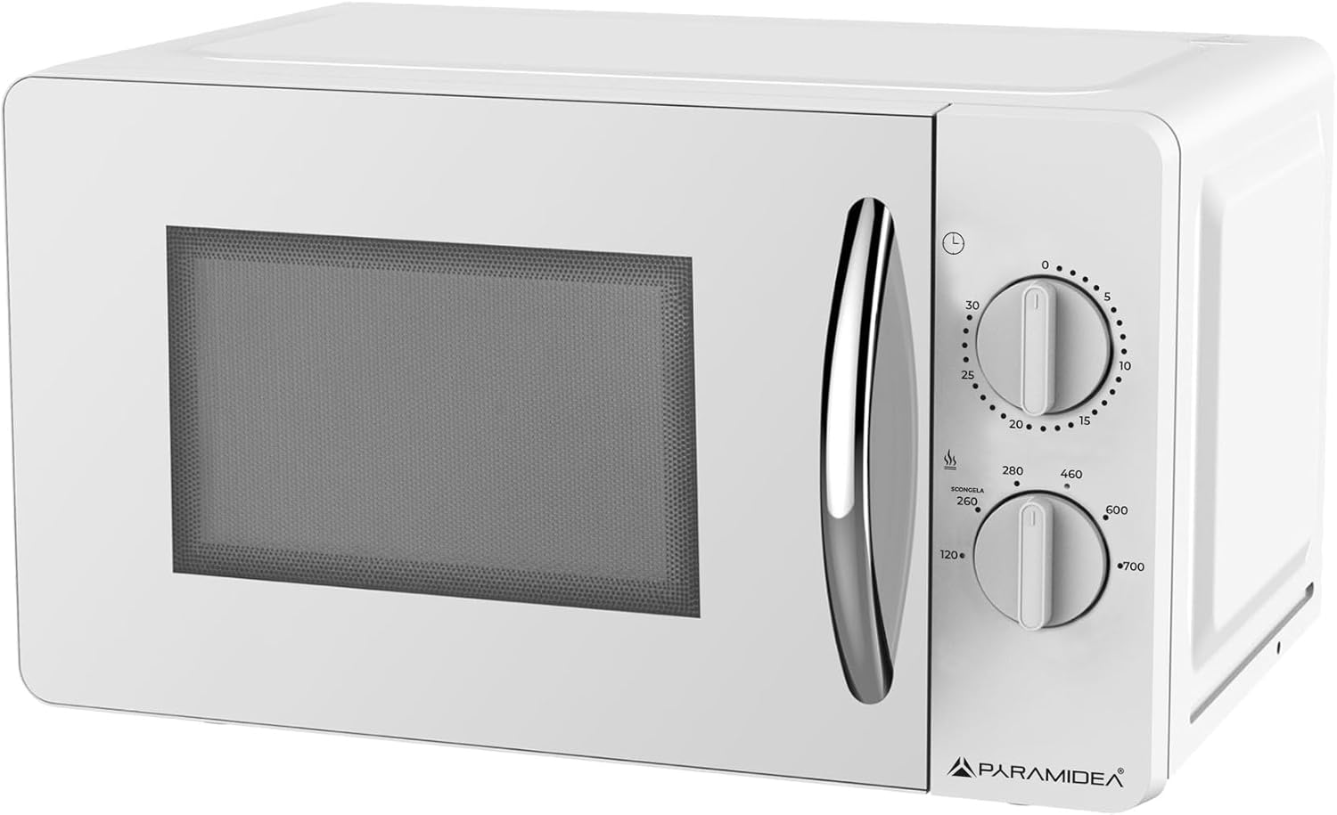 PYRAMIDEA forno a microonde da 20 litri potenza 700w bianco modello FOM100W WH