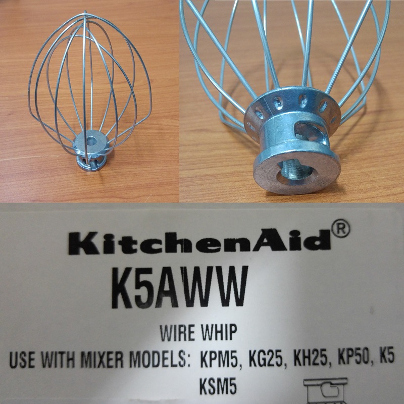 KitchenAid Mixer Wire Whip K5AWW KPM5 KG25 KH25 KP50 K5 KSM5