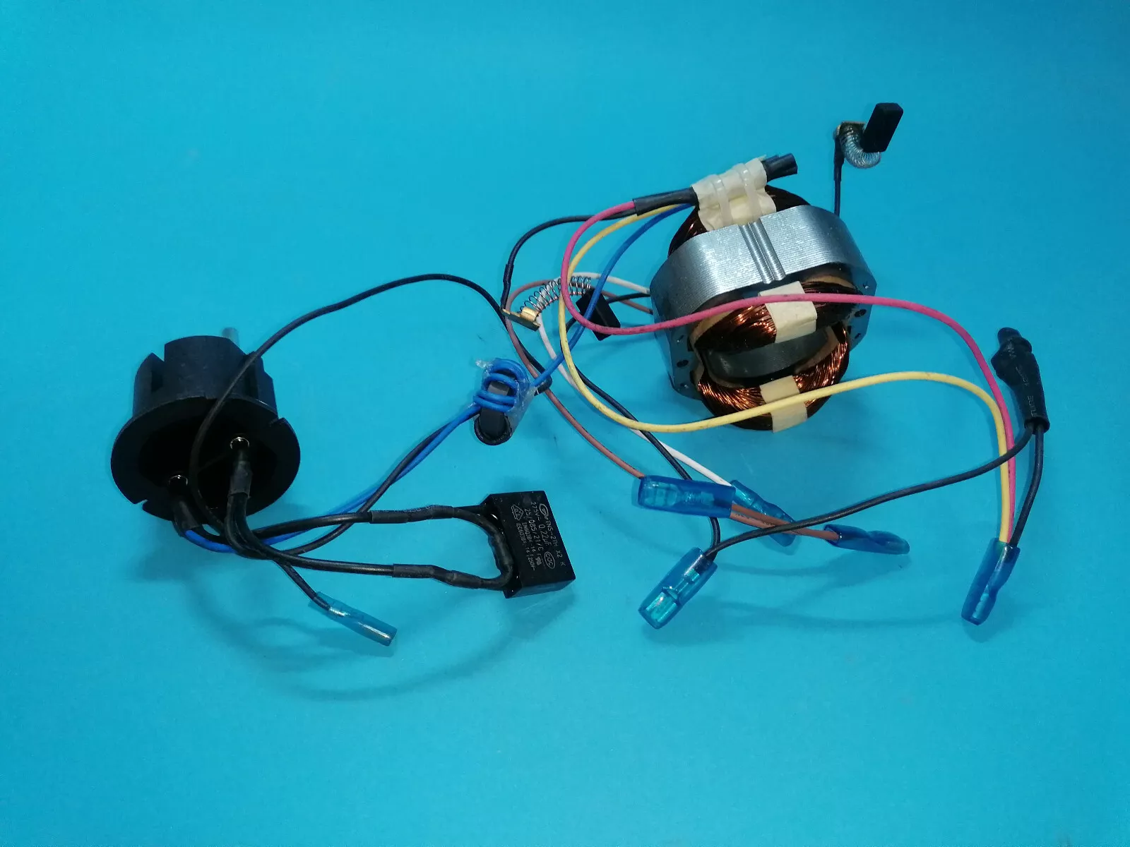 BLACK+DECKER ASSIEME STATORE + SPAZZOLE PER TAGLIASIEPI BEHT201 BEHT251 N579086