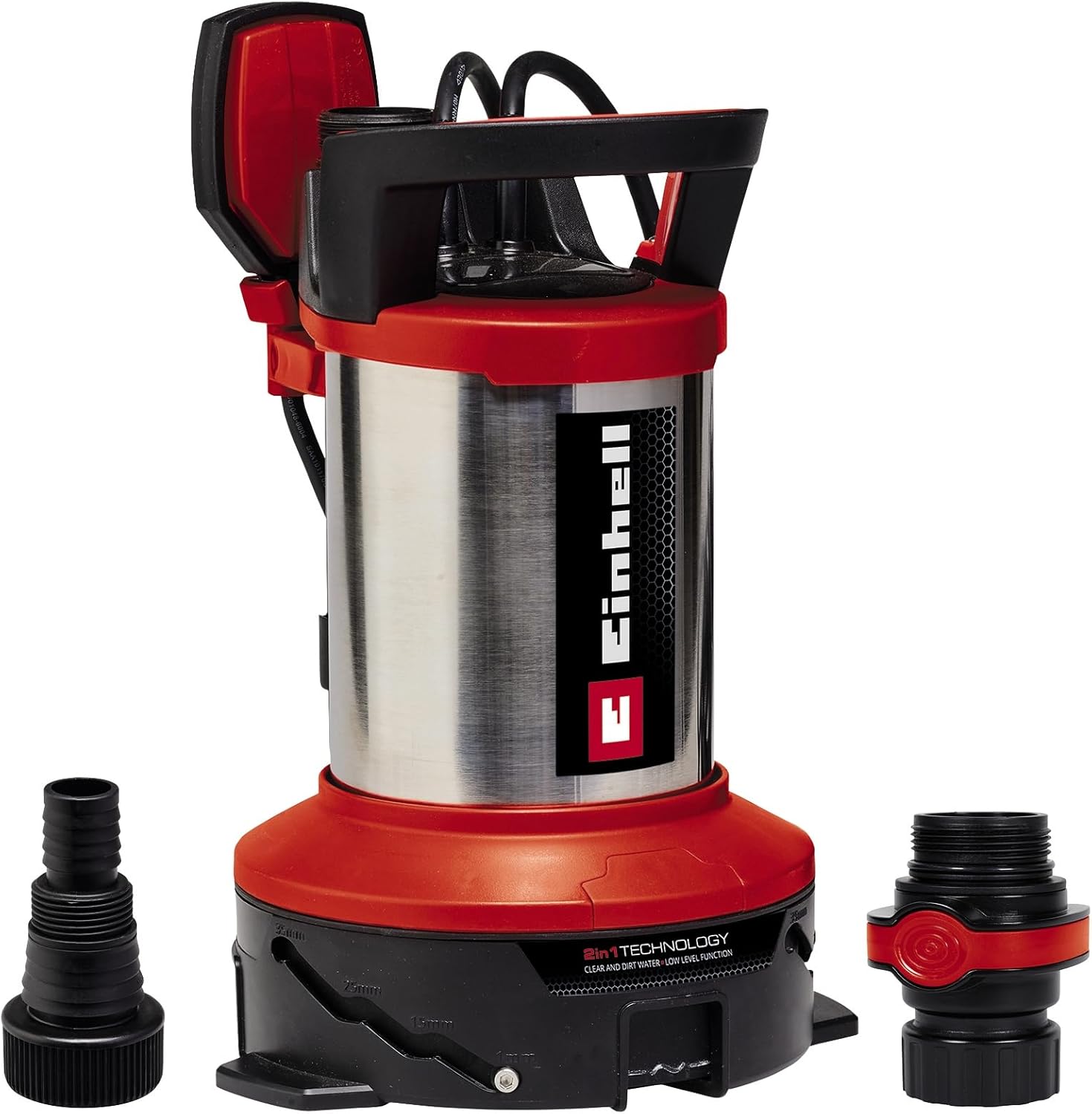 Einhell Pompa per acque reflue GE-DP 7535 N LL ECO 2-in-1 (750 W, fino a � 35 mm