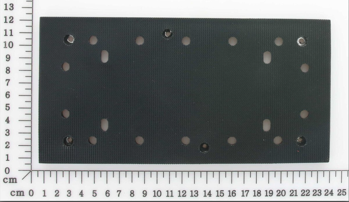 Einhell platorello rettangolare con carta abrasiva per levigatrice TE-OS 2520