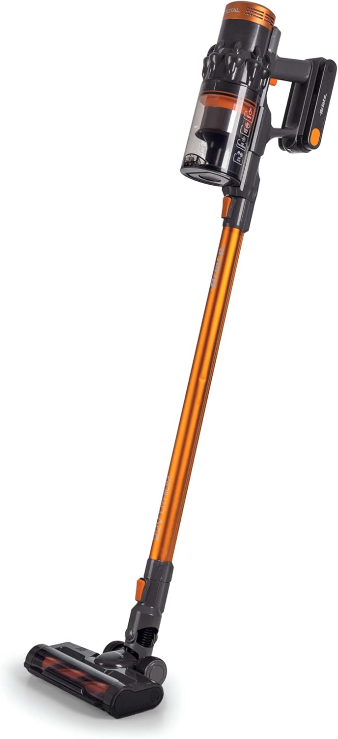 Ariete 2704 22V Lithium Digital Panel, Scopa elettrica senza filo, Cordless, Vol