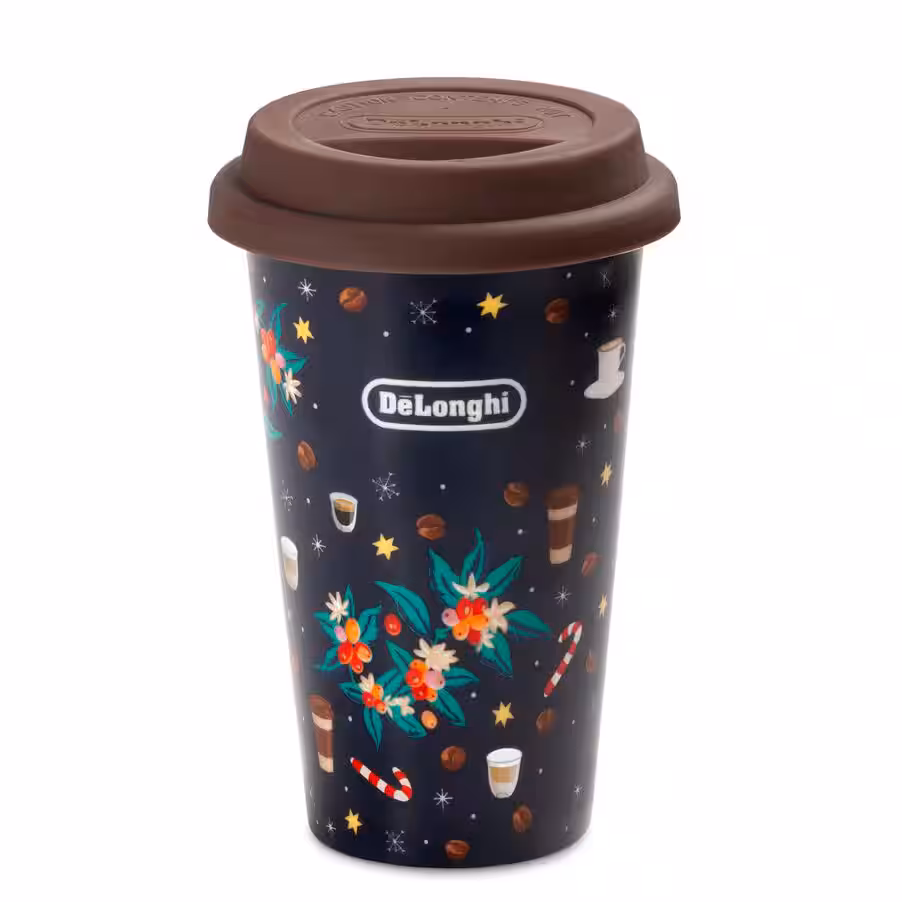 De&acute;Longhi Tazza Termica DLSC075, Bicchiere Termico per Drink Caldi e Freddi, The