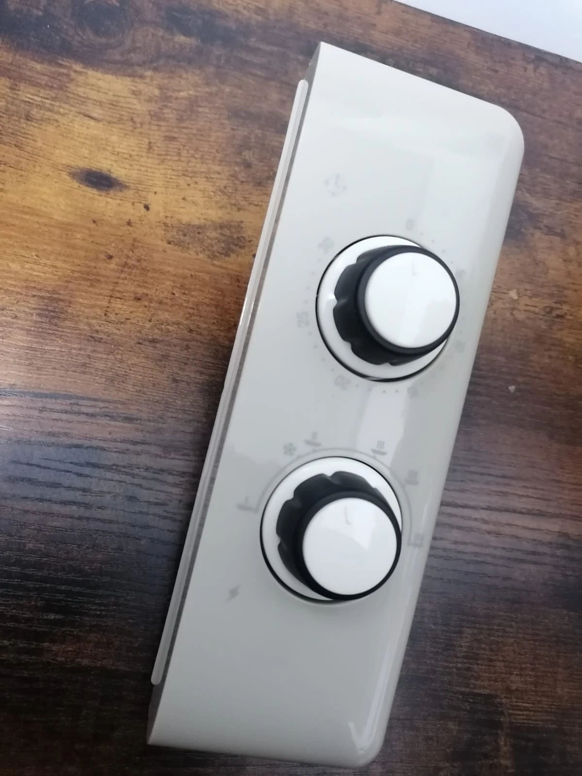 ARIETE cruscotto beige con timer e manopole per forno a microonde 3960 Vintage 