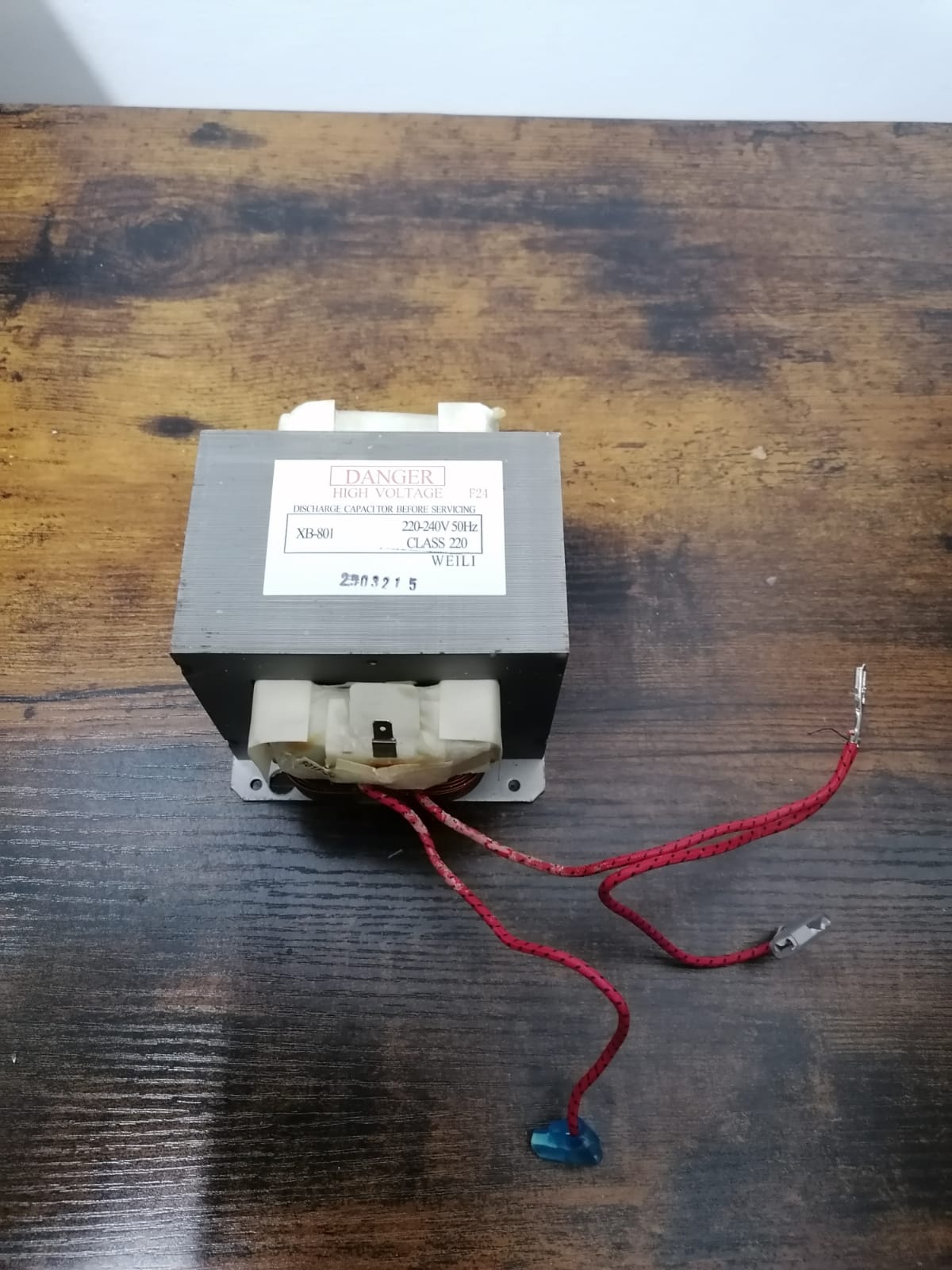 ARIETE trasformatore XB-801 per forno a microonde 3960 Vintage art. AS00009733