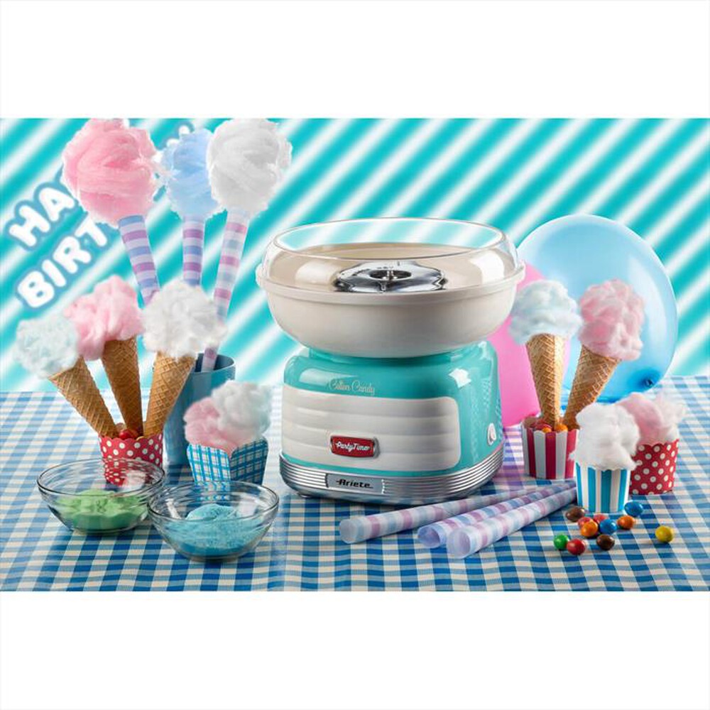 Ariete Cotton Candy Party Time 2973, Macchina per Zucchero Filato per Zucchero S