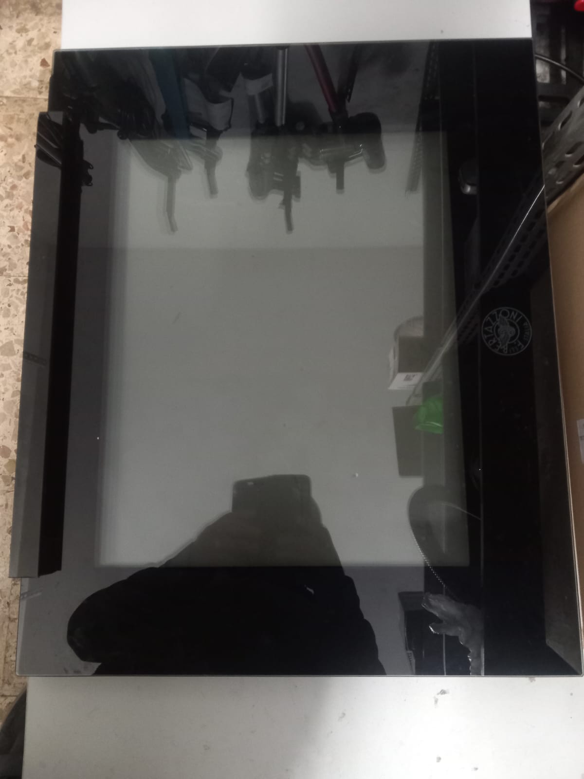 LA GERMANIA sportello completo di vetro e cerniere per forno F6011MODPLGNE/23