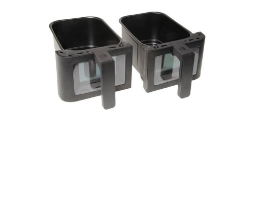 ARIETE kit  2 contenitori estraibili (cestelli/rack)  per  friggitrice ad aria Ariete 4631 (00C463100AR0)