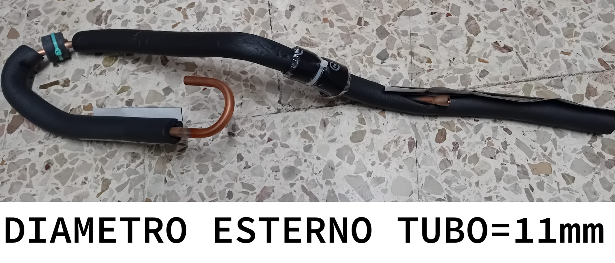 DELONGHI kit tubi di scarico e mandata per climatizzatore portatile PACEM77