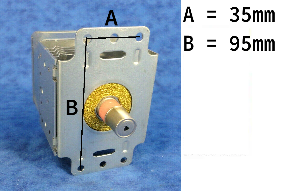TOGNANA magnetron M24FA-210A per forno a microonde D2DFM02IRCH IRIDEA CHAMPAGNE