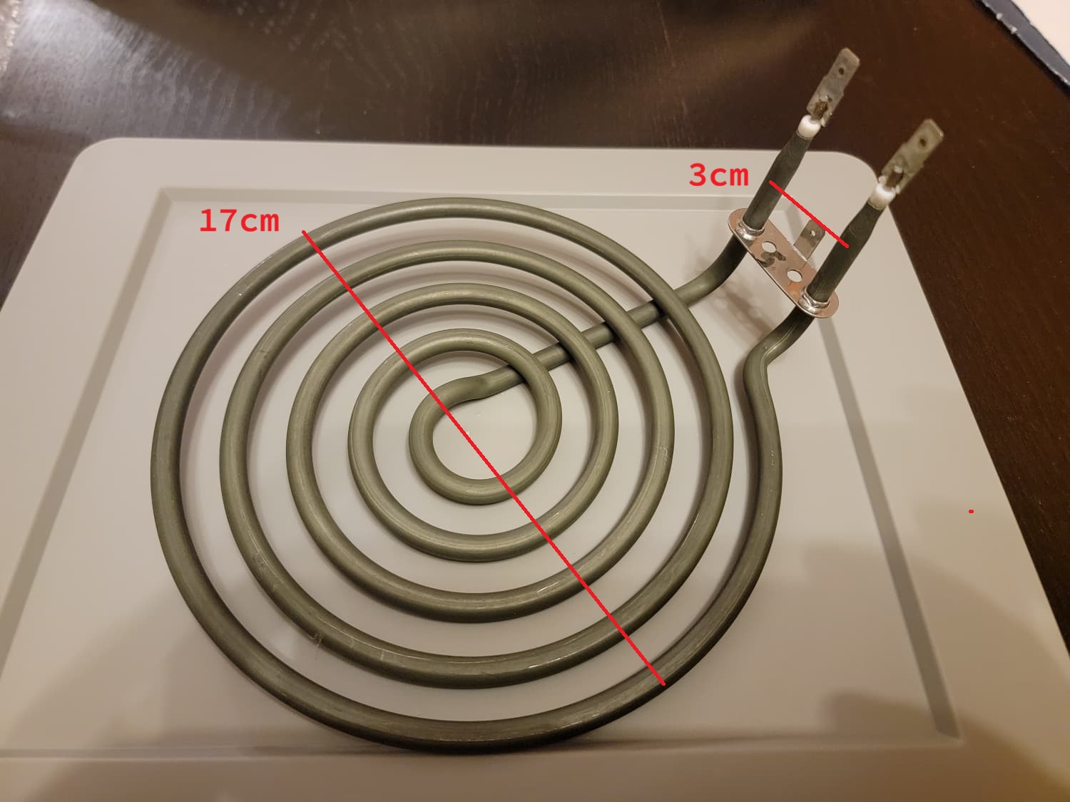 TOGNANA resistenza da 1800w per friggitrice ad aria D2DFA09IRCHA D2DFA09IRZUA