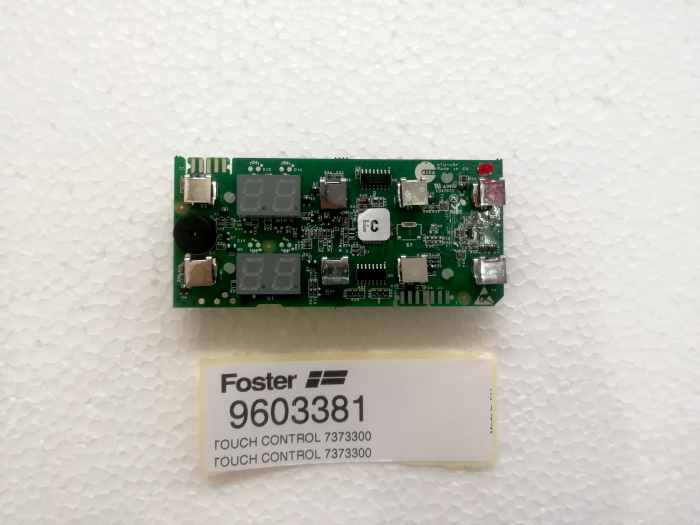 FOSTER scheda touch control piano cottura a induzione modello 7373300 7373300-1